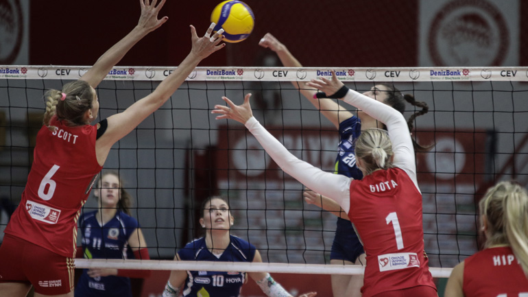 Volleyleague γυναικών: Εύκολα ο Ολυμπιακός, 3-1 το Μαρκόπουλο