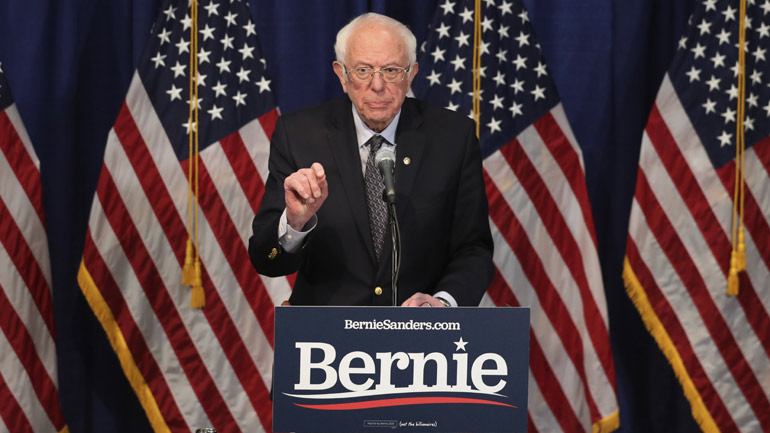 ΗΠΑ-Δημοκρατικοί: Ο Μπέρνι Σάντερς δεν αποσύρεται από την κούρσα για το χρίσμα