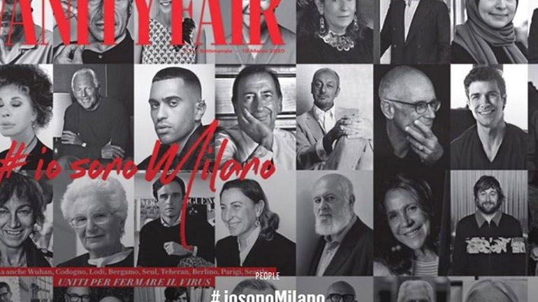 Ειδικό τεύχος του Vanity Fair Italy αφιερωμένο στον κορωνοϊό