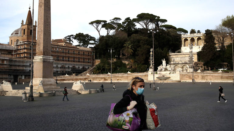 Κορωνοϊός: Κλείνουν όλες οι εκκλησίες της Επισκοπής της Ρώμης μέχρι τις 3 Απριλίου