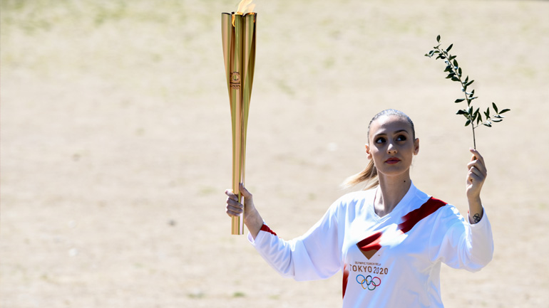 Ολυμπιακοί Αγώνες: Ξεκίνησε το ταξίδι της Ολυμπιακής φλόγας προς το Τόκιο