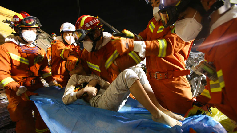 Κίνα: Στους 29 οι νεκροί από την κατάρρευση ξενοδοχείου