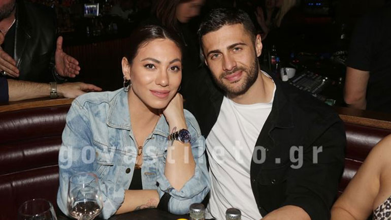 Ευρυδίκη Βαλαβάνη – Κωνσταντίνος Βασάλος: Βραδινή έξοδος για το ερωτευμένο ζευγάρι
