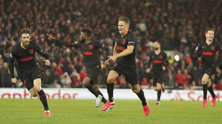 Στους «8» του Champions League η Ατλέτικο, 3-2 τη Λίβερπουλ στην παράταση