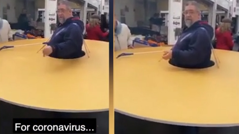 Κορωνοϊός: Πολίτης το παράκανε με τα μέτρα προστασίας