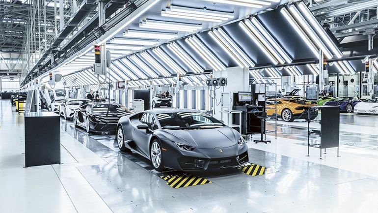 Η Lamborghini έκλεισε το εργοστάσιό της