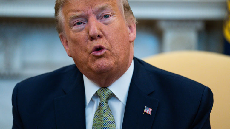 Ντόναλντ Τραμπ: Το ολυμπιακό στάδιο που μόλις ολοκληρώθηκε στο Τόκιο «είναι μεγαλειώδες»