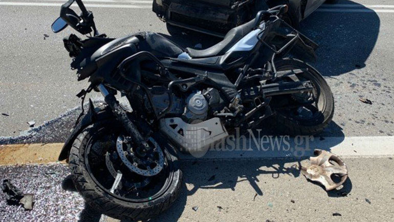 Κρήτη: Τροχαίο με τραυματισμό στο Αρώνι Χανίων