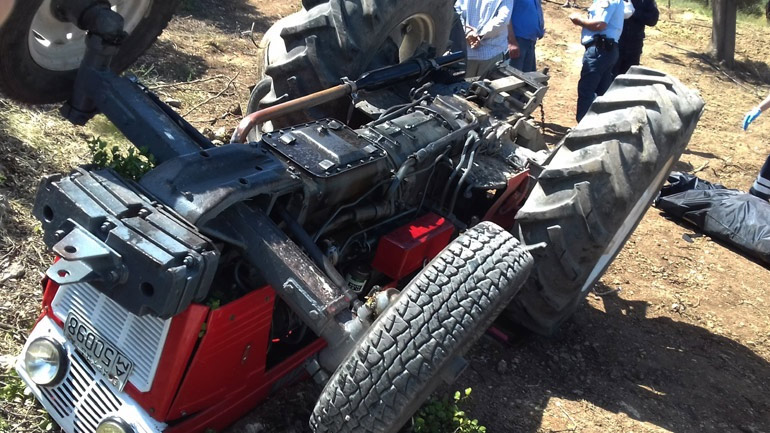 Κρήτη: Νεκρός 46χρονος από ανατροπή τρακτέρ