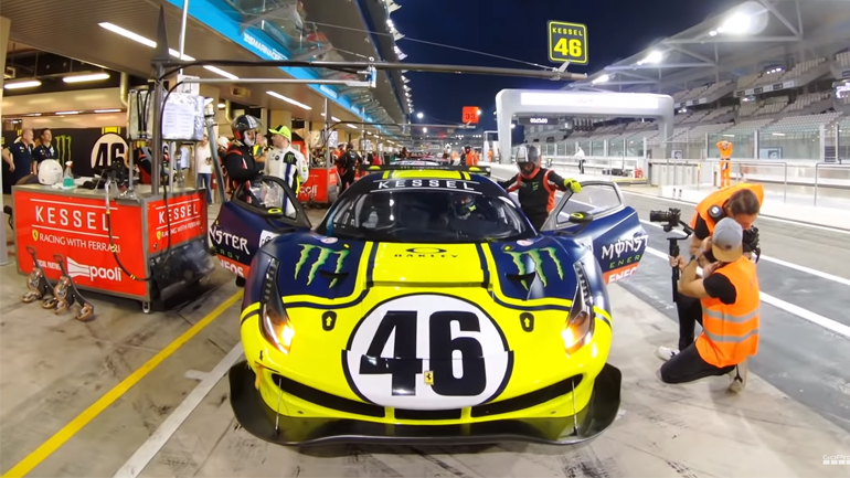 Valentino Rossi #Throwback: Με τη Ferrari στον 12ωρο αγώνα αντοχής του Abu Dhabi