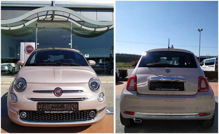 Το πρώτο υβριδικό Fiat 500 παραδόθηκε από την εταιρεία Σφακιανάκης στη Λάρισα