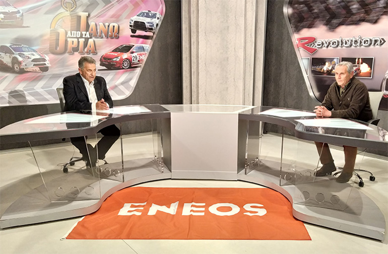 Μανώλης Χαλιβελάκης (δεξιά) και Στράτος Φωτεινέλης