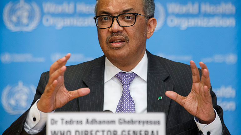 Ο ΠΟΥ καλεί τις χώρες να επιμείνουν στους περιορισμούς, στην απομόνωση και στο τεστ για κάθε ύποπτο κρούσμα κορωνοϊού