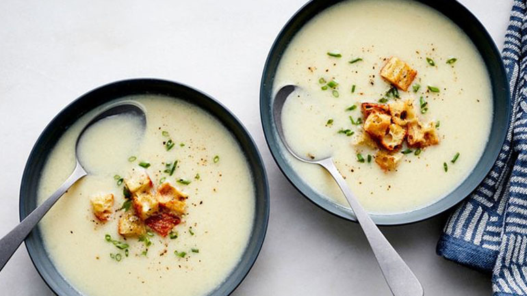 Spicy σούπα βελουτέ με κουνουπίδι