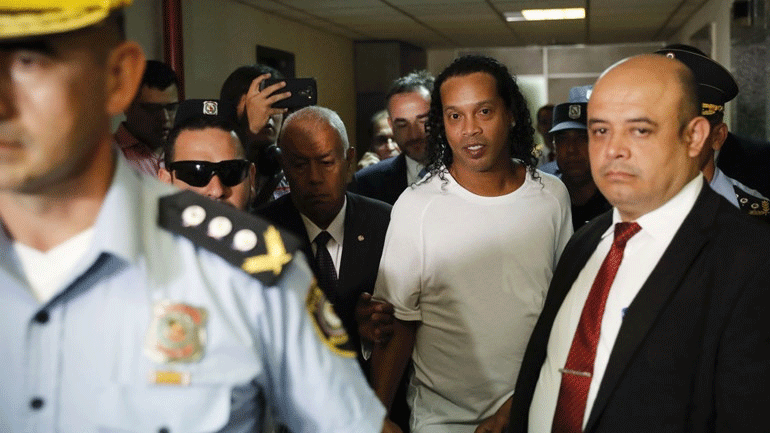 Παραγουάη: Γίνεται έρευνα για συμμετοχή του Ροναλντίνιο σε εγκληματική οργάνωση