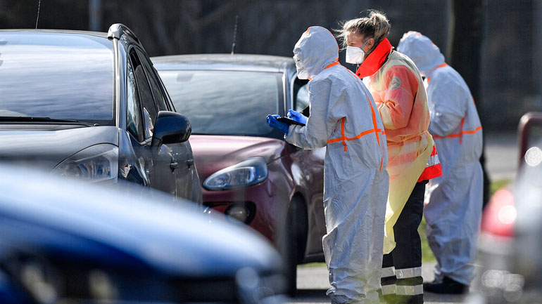 Δέκα επιβεβαιωμένα κρούσματα μεταξύ προσφύγων στη Γερμανία ανακοίνωσε ο ΟΗΕ