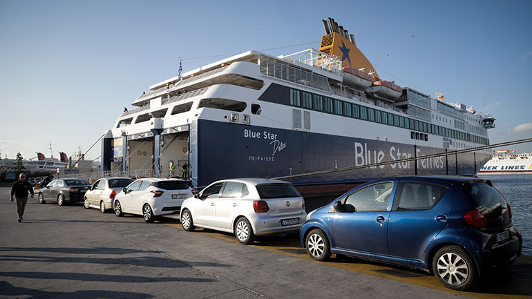 Kανονικά πραγματοποιούνται τα περισσότερα δρομολόγια των πλοίων