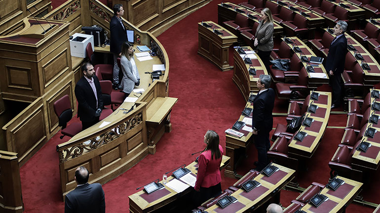 Mέτρα της Βουλής στις συνεδριάσεις