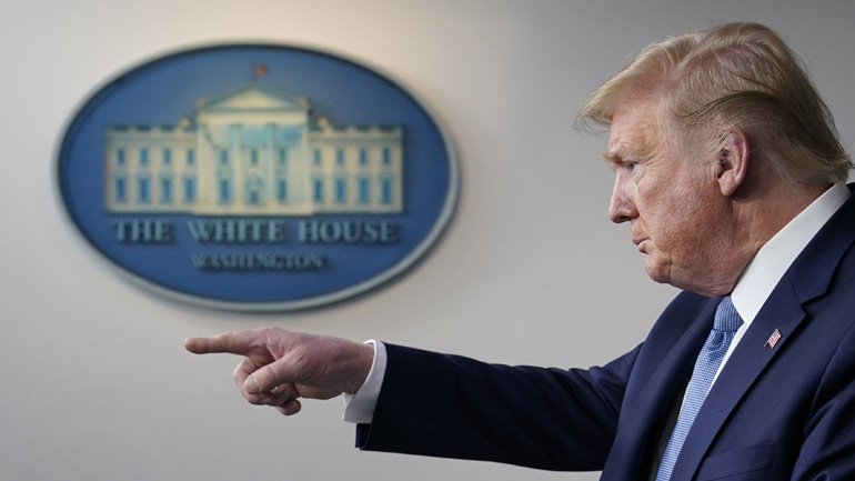 ΗΠΑ: Ο  Τραμπ καλεί σε ενότητα κατά του κορωνοϊού