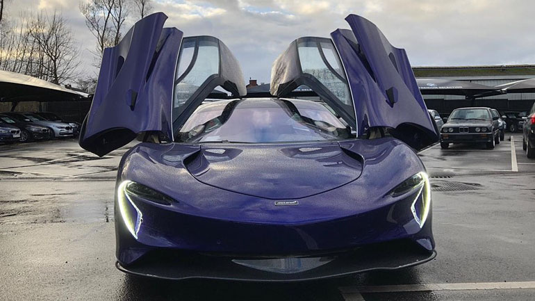 Σε ποια χώρα παραδόθηκε η πρώτη McLaren Speedtail; 