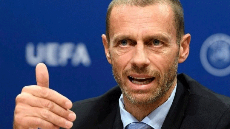 Τσέφεριν: «Αν δεν τελειώσουν οι σεζόν, η UEFA δεν μπορεί να αποφασίσει ποια ομάδα θα κατακτήσει το πρωτάθλημα»