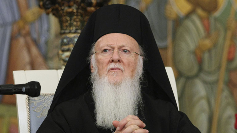 Βαρθολομαίος: Παγώνουν θρησκευτικές ιερουργίες και τελετές μέχρι τέλος Μαρτίου