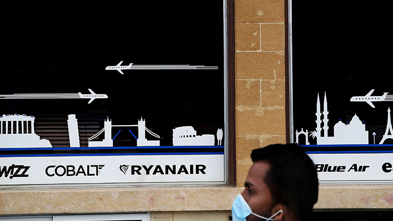 Κορωνοϊός: Απαγορεύονται οι πτήσεις προς την Κύπρο από 21 Μαρτίου