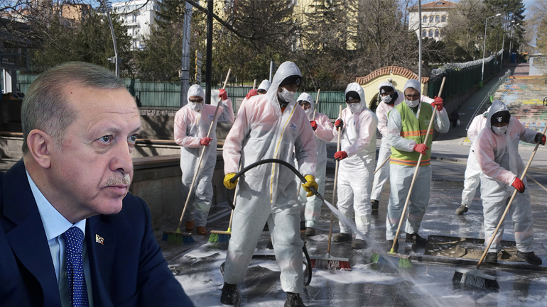 Τρομοκρατία Ερντογάν με τον κορωνοϊό