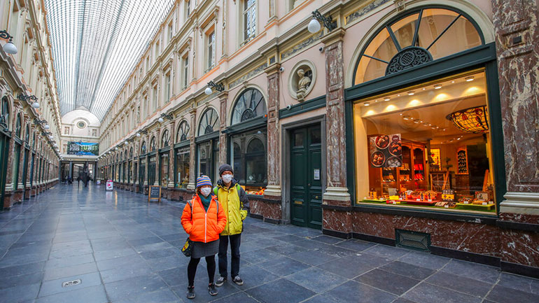 Με 309 νέα κρούσματα το Βέλγιο κατέγραψε τη μεγαλύτερη ημερήσια αύξηση από την έναρξη της επιδημίας