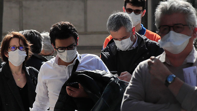 Γαλλία: Στα 1.861 τα νέα κρούσματα κορωνοϊού και 108 οι νεκροί σε μία ημέρα