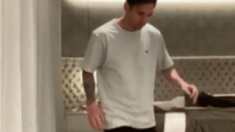 Άπαιχτος και στο «toilet paper challenge» ο Λιονέλ Μέσι!