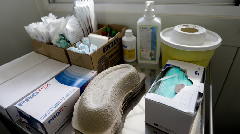 Σε λειτουργία και η κινητή ιατρική μονάδα στο Γενικό Νοσοκομείο Καβάλας για την αντιμετώπιση κρουσμάτων κορωνοϊού