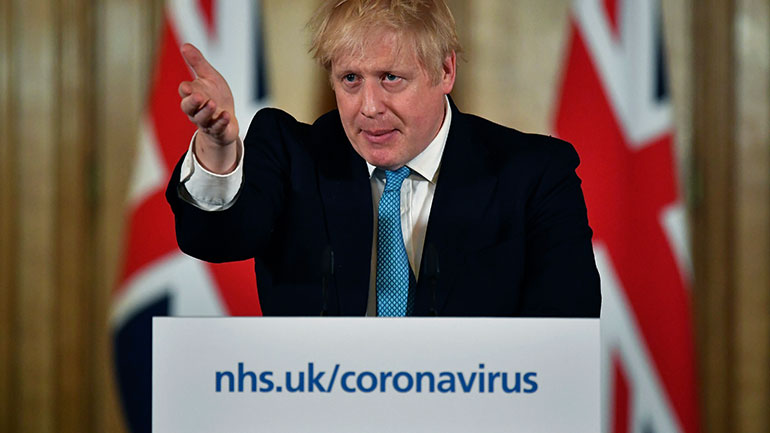 Μπόρις Τζόνσον: Μπορούμε να ξεπεράσουμε την κρίση του κορωνοϊού μέσα στις επόμενες 12 εβδομάδες