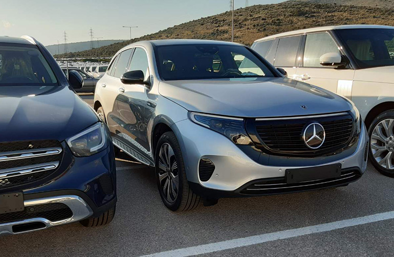 Μία από τις πρώτες Mercedes EQC που "πάτησαν" στην Ελλάδα...