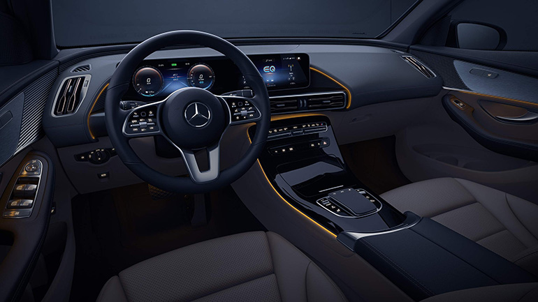 Το εσωτερικό του ηλεκτρικού SUV