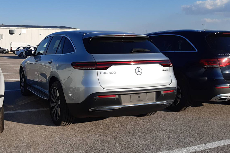 Η ολοκαίνουργια Mercedes EQC βρίσκεται στην Ελλάδα...