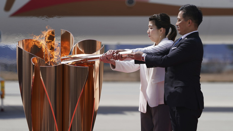 Στην Ιαπωνία η Ολυμπιακή φλόγα