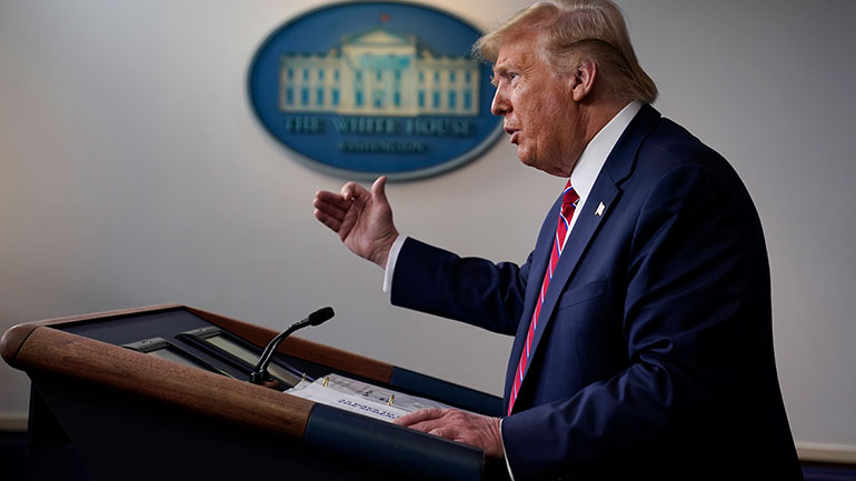 «Σέβομαι την Κίνα», δηλώνει ο πρόεδρος Τραμπ