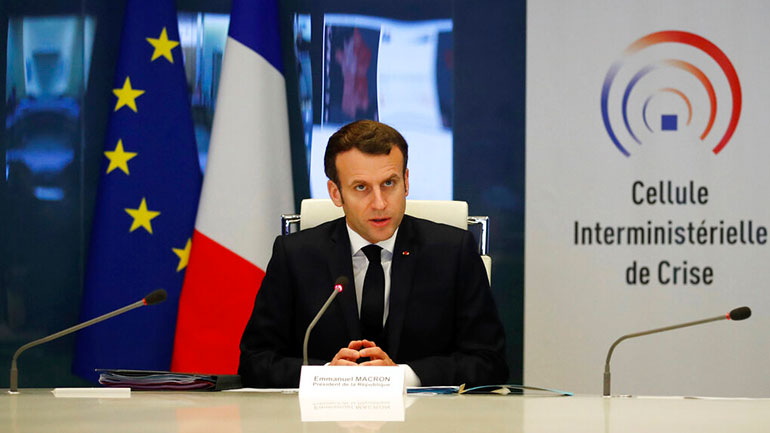 Εμανουέλ Μακρόν: «Η Γαλλία βρίσκεται μόνο στην αρχή της κρίσης…» Εμανουέλ Μακρόν: «Η Γαλλία βρίσκεται μόνο στην αρχή της κρίσης…»