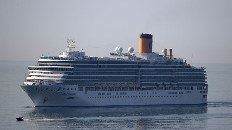 Βρέθηκαν 36 κρούσματα κορωνοϊού σε κρουαζιερόπλοιο με προορισμό την Ιταλία