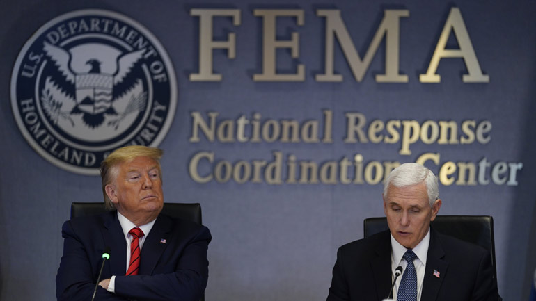 ΗΠΑ-Covid-19: Μολύνθηκε μέλος του γραφείου του αντιπροέδρου Πενς