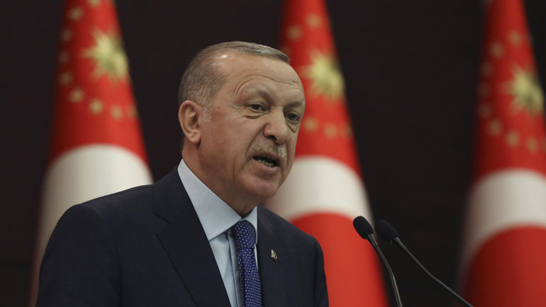 Ερντογάν: Δεν πρέπει να βγαίνετε έξω για ασήμαντους λόγους