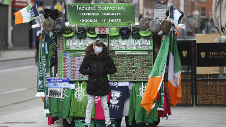 Ιρλανδία: Οι αρχές αναφέρουν 102 νέα κρούσματα – 785 είναι συνολικά