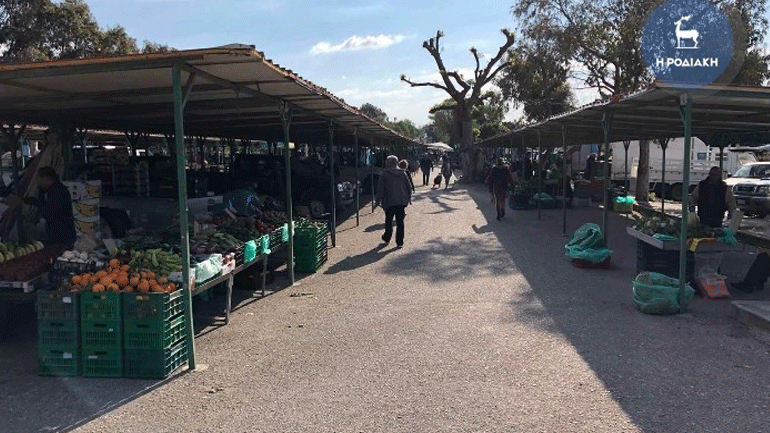 Ρόδος: Επέμβαση της αστυνομίας για τη διακοπή λειτουργίας λαϊκής αγοράς