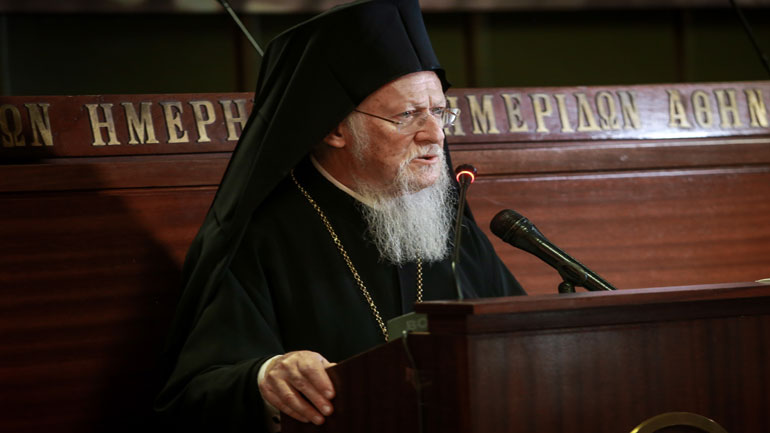 Την αλληλεγγύη του προς τον ιταλικό λαό εξέφρασε ο Οικουμενικός Πατριάρχης με επιστολές σε Πάπα και Ματαρέλα