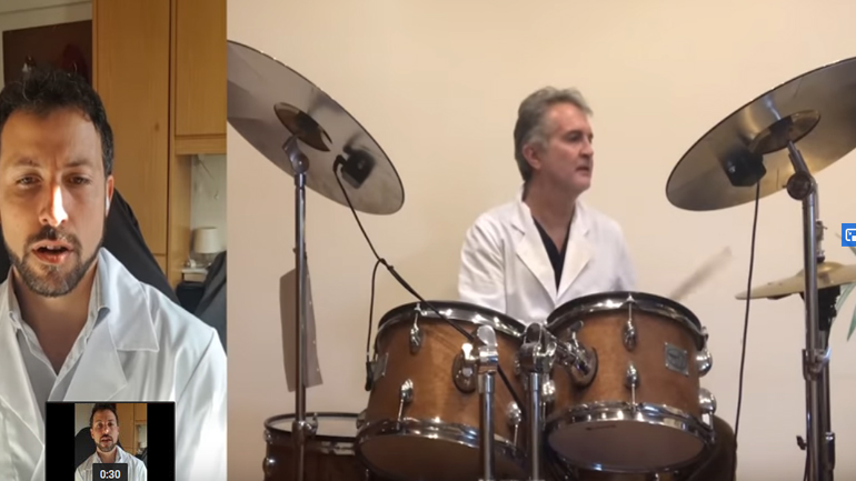 Ιταλία: Με ένα τραγούδι οι ιατροί συμβουλεύουν και εμψυχώνουν τους πολίτες