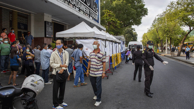 Ταϊλάνδη: Σε 188 ανέρχονται τα νέα κρούσματα στη χώρα
