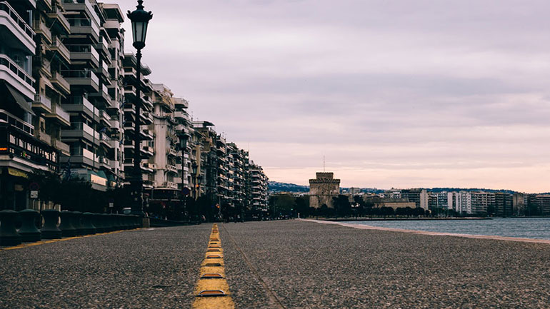 Απαγόρευση κυκλοφορίας: Η κίνηση στη Θεσσαλονίκη αυτή τη στιγμή
