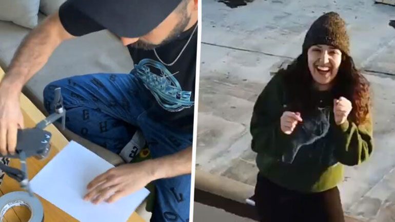 Φλερτ με drone στην καραντίνα