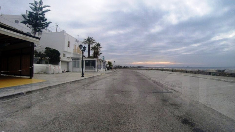 Σιωπή παντού στην Πάρο μετά την απαγόρευση της κυκλοφορίας…